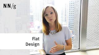 Flat Design Decreases User Efficiency (Kate Moran)