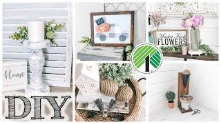 DIY Dollar Tree Farmhouse Decor | 5 PROJECTS!