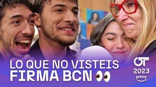 Lo que no visteis de las FIRMAS en BARCELONA con CHIARA, LUCAS Y PAUL THIN | OT 2023