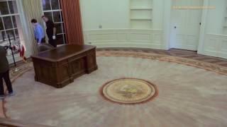 Time Lapse - Oval Office Set Up