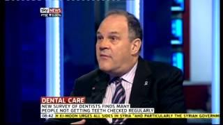 Dr Nigel Carter OBE - Chief Executive of the British Dental Health Foundation on Sky News