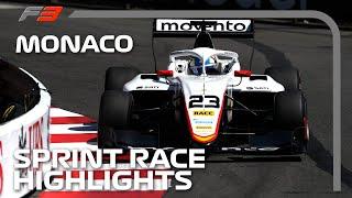 F3 Sprint Race Highlights | 2023 Monaco Grand Prix