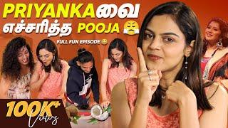 Unlimited Fun With Super Singer Pooja Venkat  | Pottu Thakku