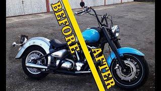 Yamaha Road Star Bobber 1700 - from burned one to brand new star !! Bobber Małopolska