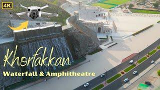 Discover the Beauty: Khorfakkan Waterfall & Amphitheatre from Above