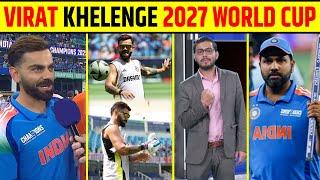 NO RETIREMENT, VIRAT KOHLI WILL PLAY 2027 WORLD CUP! KING REVEALED HIS FUTURE PLANS #viratkohli