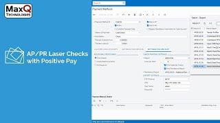 AP/PR Laser Checks with Positive Pay Demo