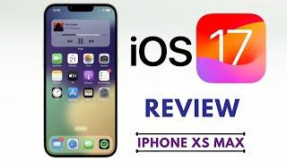 iOS 17 On iPhone XS Max! (Review)