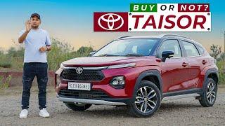 Toyota Taisor Drive Impressions | Better than Fronx?? | Gagan Choudhary