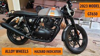 Here Is All New 2023 Royal Enfield GT650 Full Details I More Features Upgraded