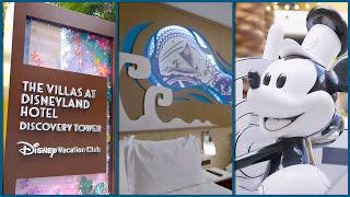 NEW!  ALL the DVC Villas at Disneyland Hotel | Rooms, Pool, and Tower