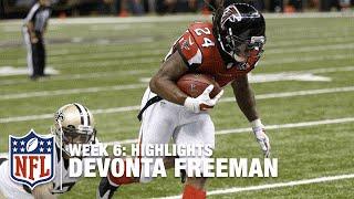 Devonta Freeman Highlights (Week 6) | Falcons vs. Saints | NFL