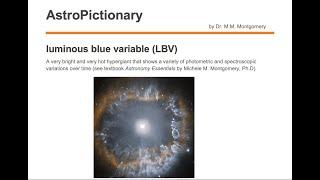 Luminous Blue Variable (LBV)