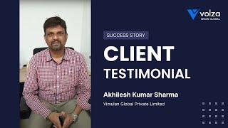 Volza Client Video Testimonial - Vimulan Global Private LimitedIndia | Volza.com