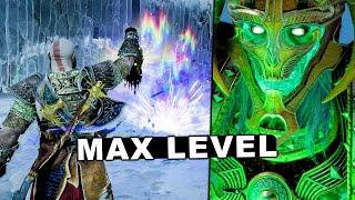 God of War Ragnarok - MAX LEVEL Mimir & Kratos Vs Berserker King (NO DAMAGE / GMGOW) 4K PS5