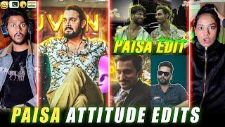 Reaction on Motivational Attitude Edits  | Moti Chain Mota Paisa Edits 