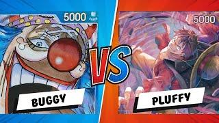 OP09 Store Tournament: Round 1 : Buggy vs Purple Luffy: One Piece Trading Card Game