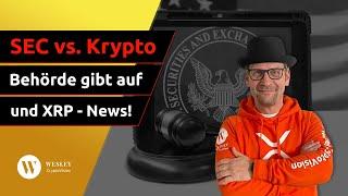 SEC vs. Krypto ► Weitere Einstellungen, XRP-ETP wachsen, FED über BFT, Blick auf den Chart ️