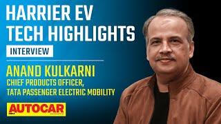 Harrier EV range, power and platform highlights with Tata's Anand Kulkarni |Interview| Autocar India