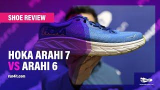 HOKA Arahi 7 vs Arahi 6 - What’s new?