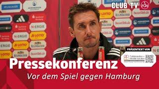 RE-LIVE: Die PK vor dem Spiel gegen Hamburg