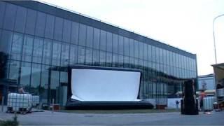 AirScreen - infantable cinema screen