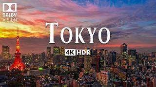 TOKYO 4K ULTRA HD [60FPS] - Inspiring Cinematic Music With Beautiful Cityscape