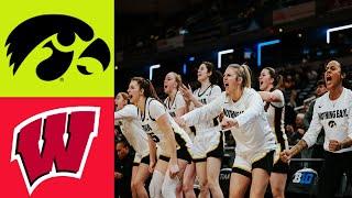 Iowa  vs. Wisconsin  Women's Basketball GAME 4th QTR | Mar 5,2025 College Basketball Highlights