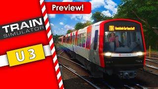 Auf der U3 nach Wandsbek-Gartenstadt! | U3 Preview | Train Simulator Hamburg | JM Simulation