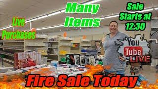 Live sale! It's the 1st one at our new building. we have so many unique items!