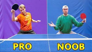 Pro vs. Noob [Ping Pong]