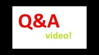 My q&a video!