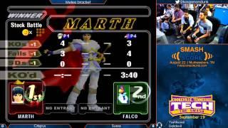 STS7 - Suess (Falco) vs Crispus (Marth) - Melee Winners Quarters