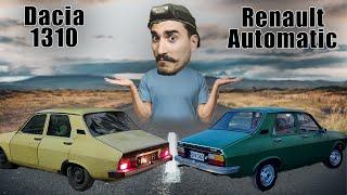 Cu Dacia 1310 si Renault 12 Automatic pe strada!