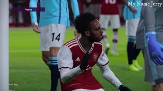 PES 2020 - Arsenal vs Manchester City | GAMEPLAY Liga Inggris