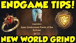 BEST ENDGAME NEW WORLD TIPS! New World Aeternum Endgame Guide