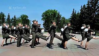 Goose Step Party in the Russian Military School. 