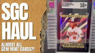 SGC Graded Card Haul! Nearly All Gem Mint Slabs Revealed | Card Curiosity