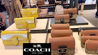 COACH OUTLET~New Arrivals Women's Handbags SALE up to 75% OFF | SHOP WITH ME