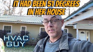 Restoring Heat To A Cold House! #hvacguy #hvaclife #hvactrainingvideos