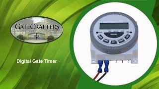 How To Use A Digital Driveway Gate Timer