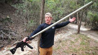 Shooting The Worlds LONGEST Silencers!!! But Do They Work???