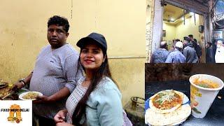 Purani Delhi Oldest Lotan Ji Chole Kulche shop in Chandni chowk|Indian Street Food