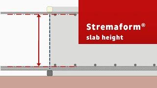 Construction joints in slabs with Stremaform®