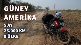 25,000 KM from Turkey to Brazil in 145 Days | Traveling on a Chinese Bike 