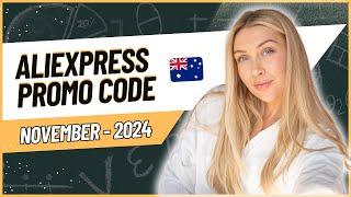 AliExpress Promo Code AU November 2024 - New Coupon Code & Best Discounts Australia