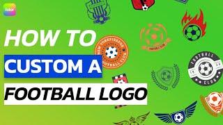 How to Custom a Football Logo