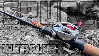 The MOST versatile LONG Ultralight Fishing Rod #bfsfishing #ultralightfishing