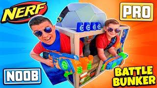 The Ultimate NERF Battle Bunker! Geo Strike Headquarters