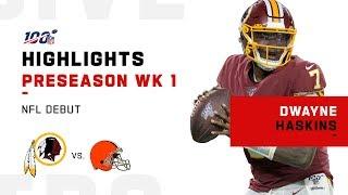 Every Dwayne Haskins Snap in NFL Debut | 2019 Highlights